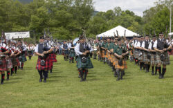 Massed Bands, GA Mtn Scottish Festival, Hiawassee