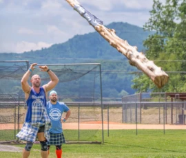 caber toss